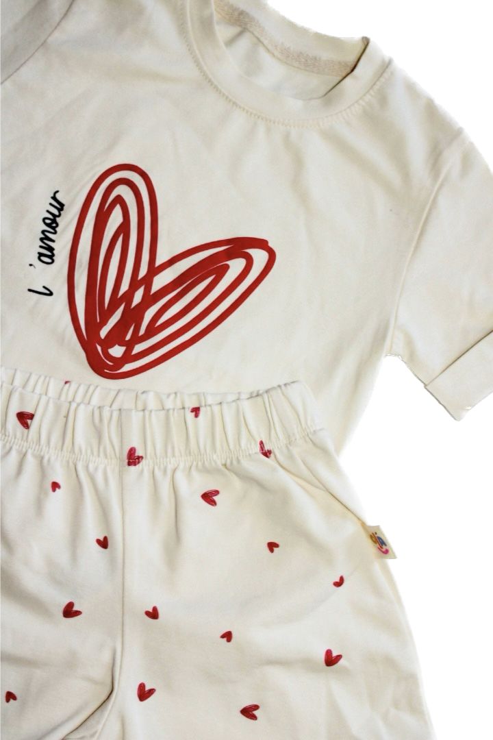 2-delt sommersæt i bomuld