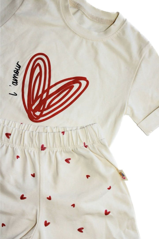 2-delt sommersæt i bomuld