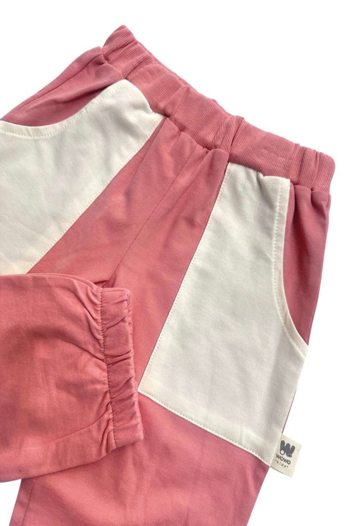 2-delt sweatshirtsæt i bomuld