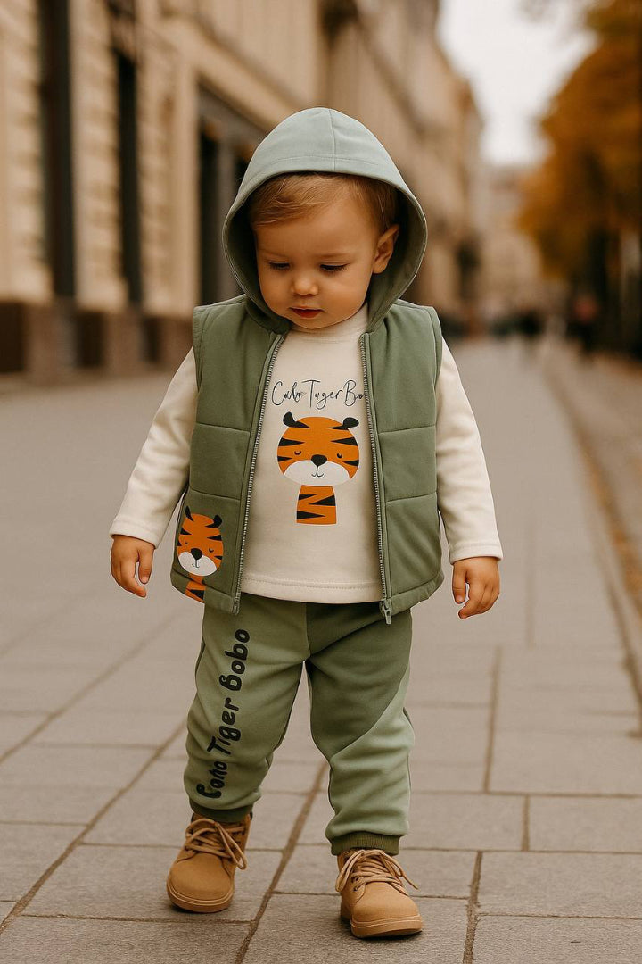 3-delt sæt “Tiger”