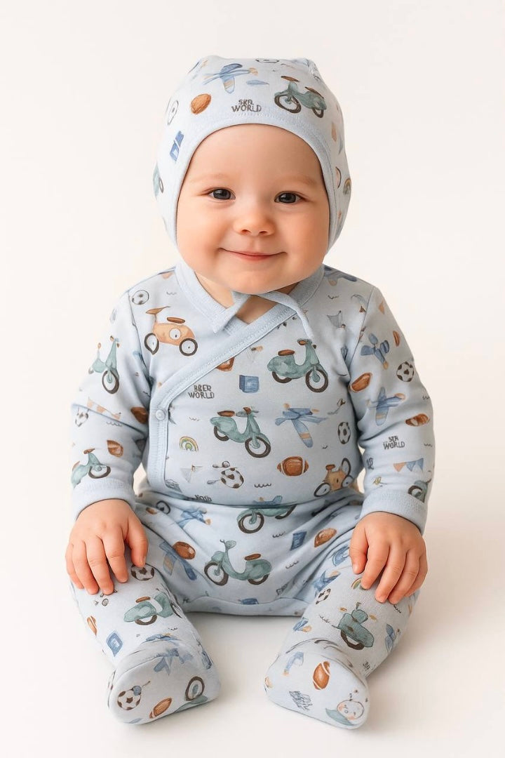 3-delt sæt “Boy’s world”