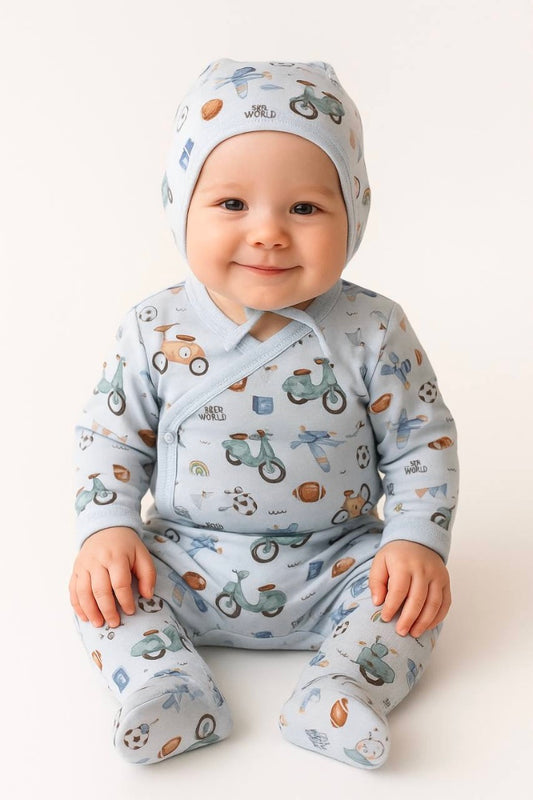 3-delt sæt “Boy’s world”