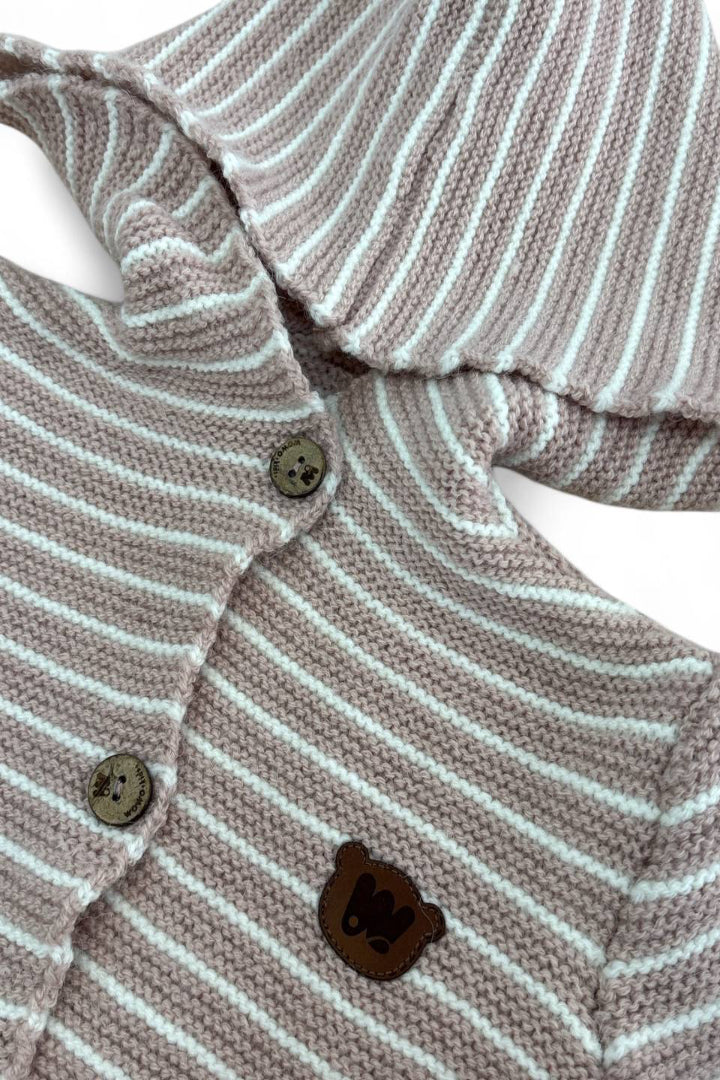 Strikket 2-delt sæt