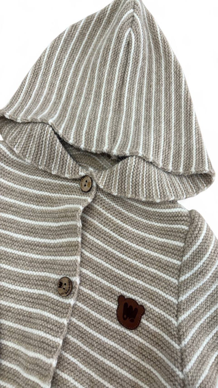 Strikket 2-delt sæt