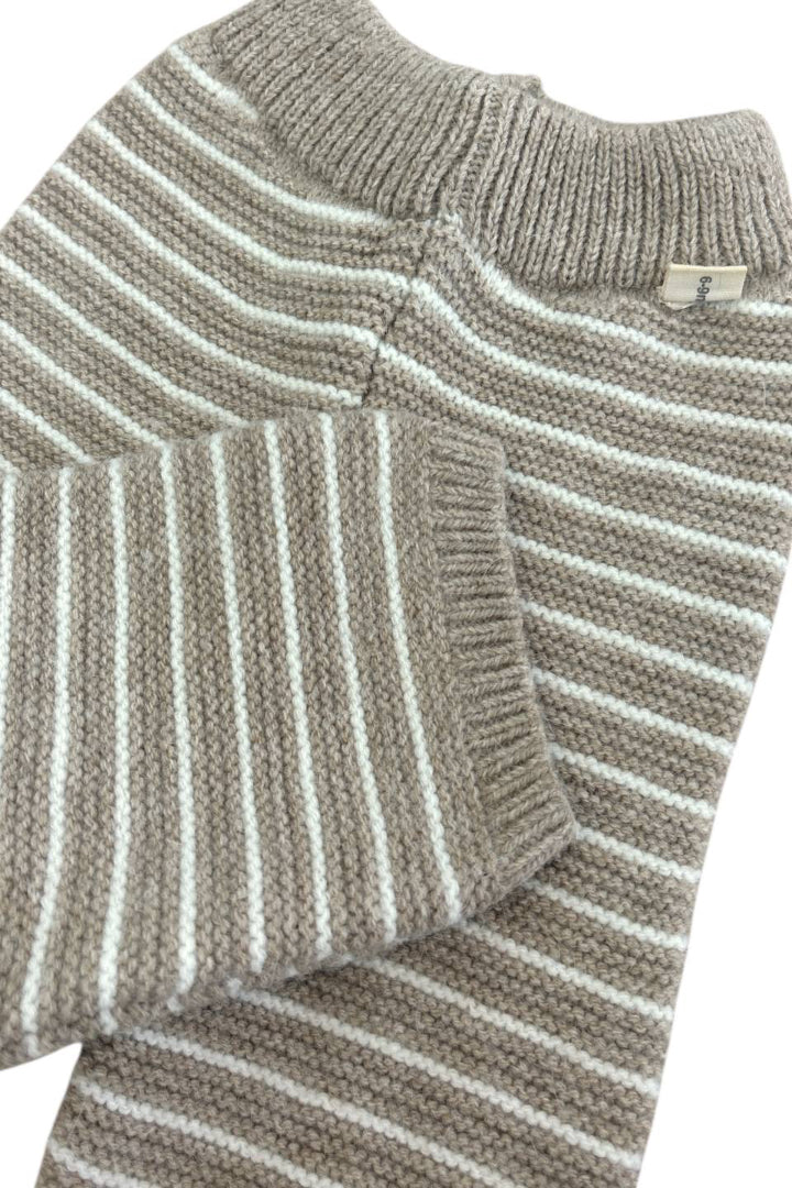 Strikket 2-delt sæt