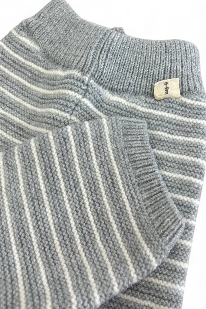 Strikket 2-delt sæt