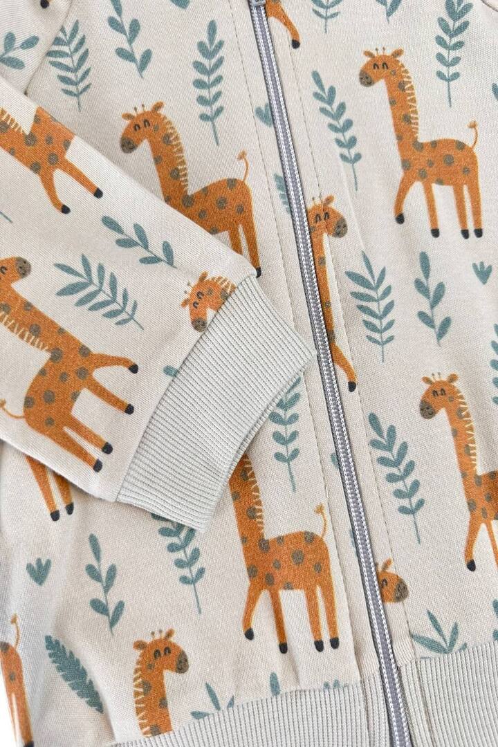 2-delt bomuldsæt med hoodie