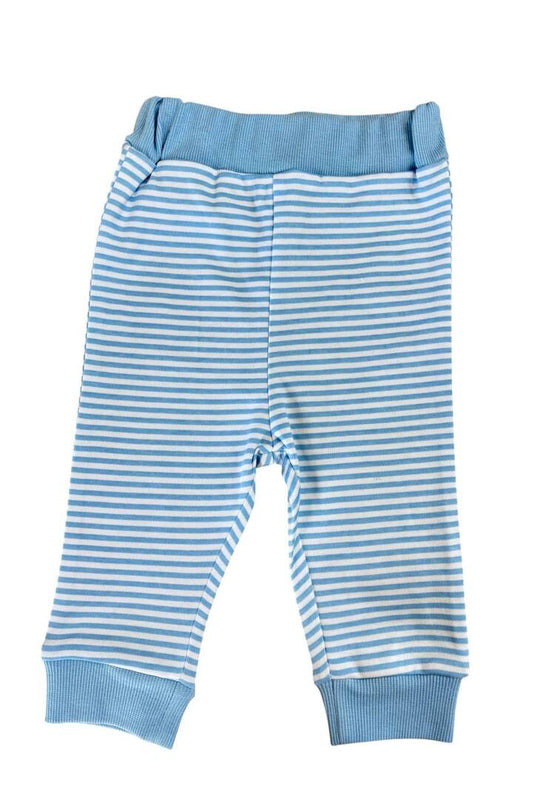 Stribet bukser i bomuld