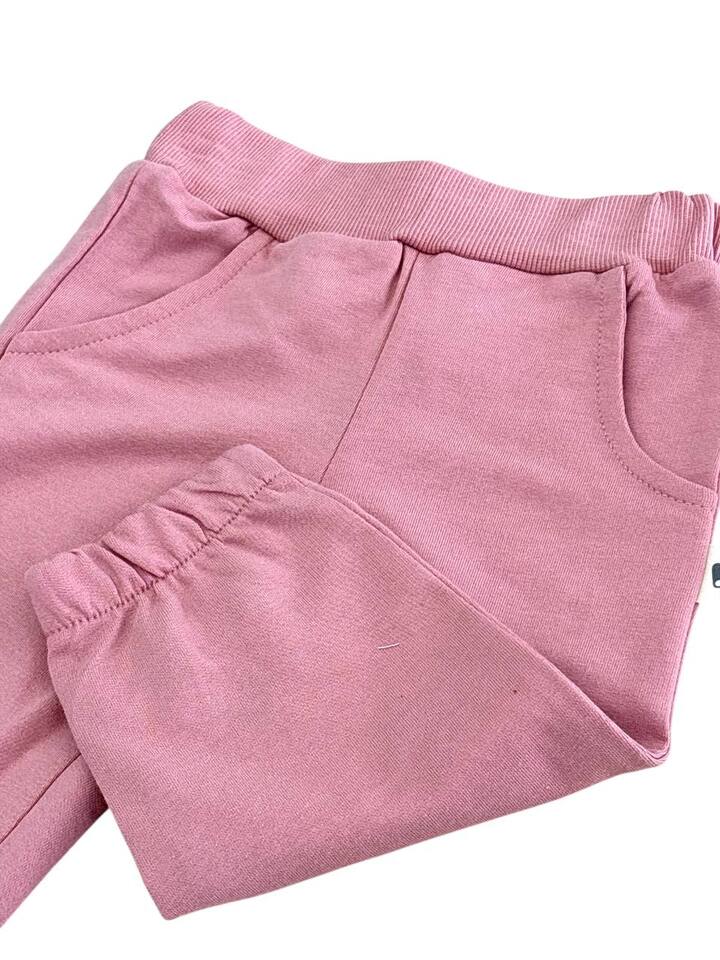 2 -delt sæt i bomuld med lynlås